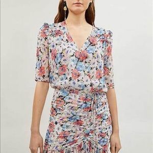VERONICA BEARD Mick Floral-print Crepe Maxi Dress